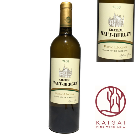 2008年 シャトー オー ベルジェ ペサック レオニャン 　Chateau Haut Bergey Pessac-Leognan